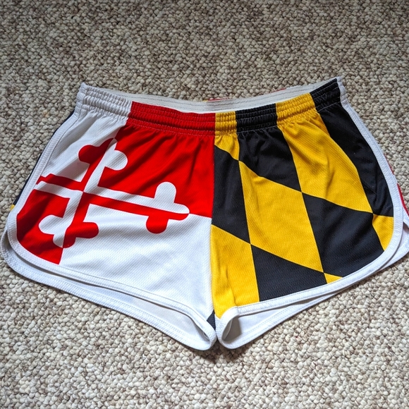 League Pants - Maryland Flag League Athletic Shorts, M